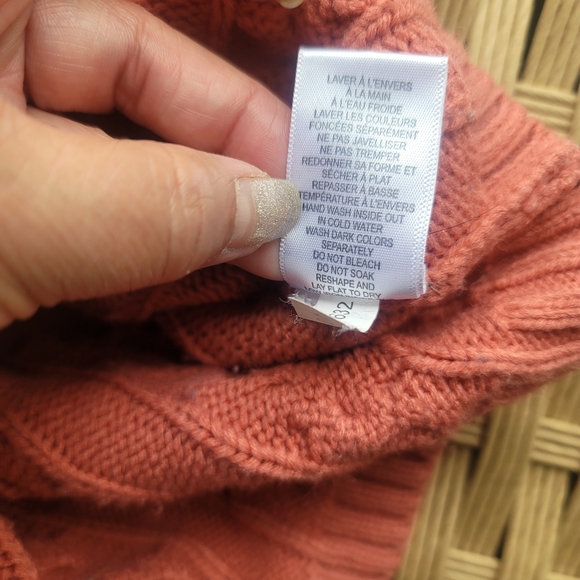 Twik Twisted Cropped Cable Knit Sweater Size XS - Picture 11 of 11